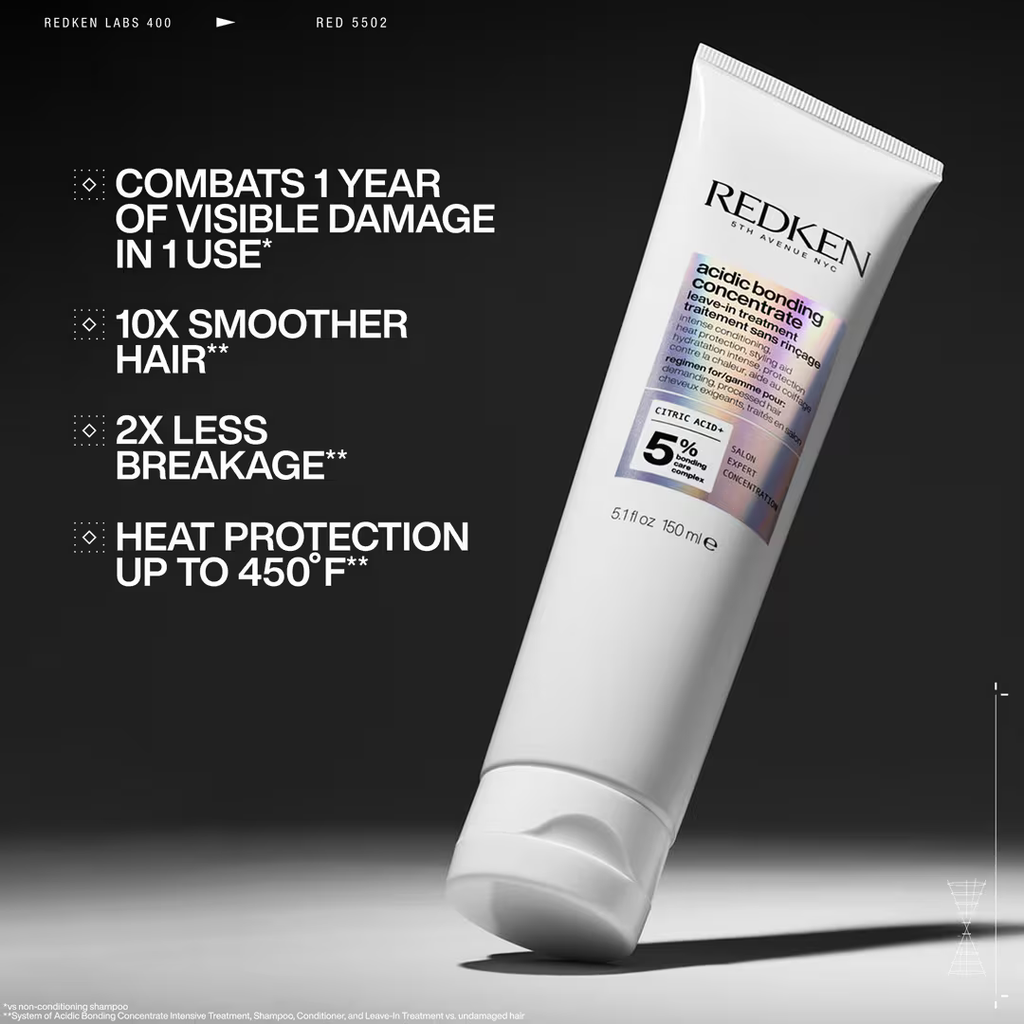 Acidic Bonding Concentrate Leave-In Treatment for Hair Repair