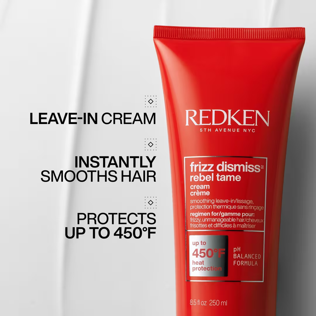 Frizz Dismiss Rebel Tame Heat Protectant Leave In-Cream 8.5 oz