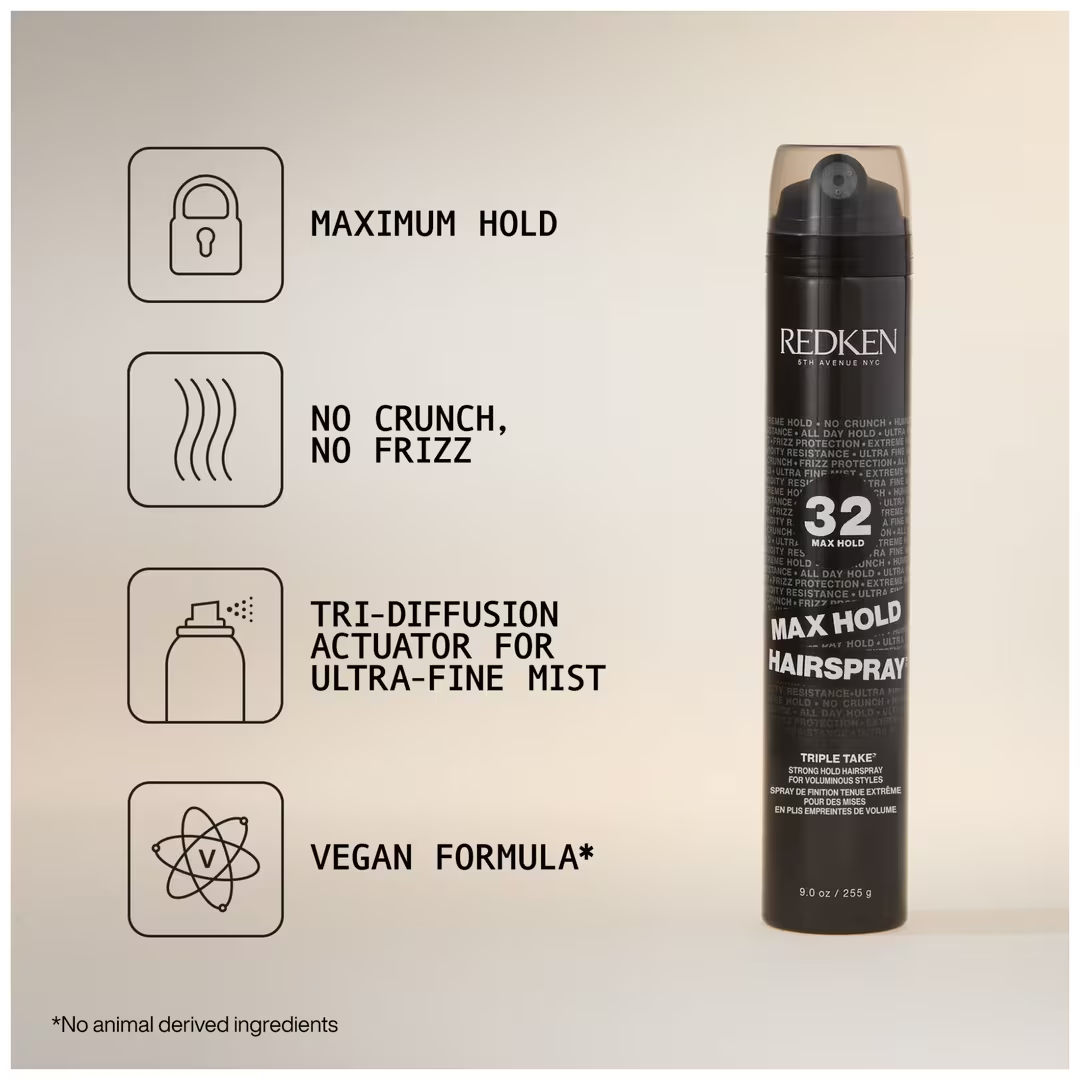 Max Hold Hairspray 32