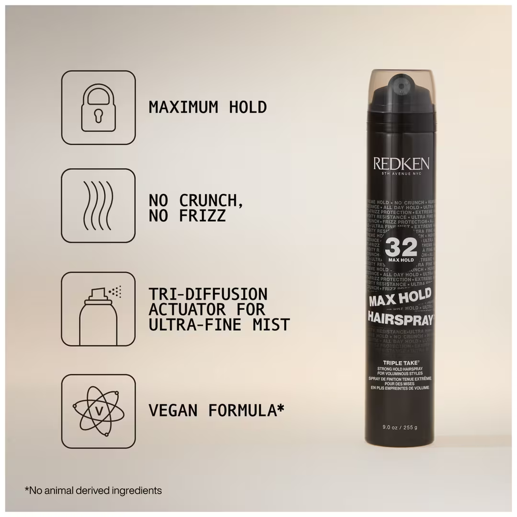 Max Hold Hairspray 32