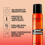 Spray Smooth Anti-Frizz Spray with Heat Protection 7.5 oz