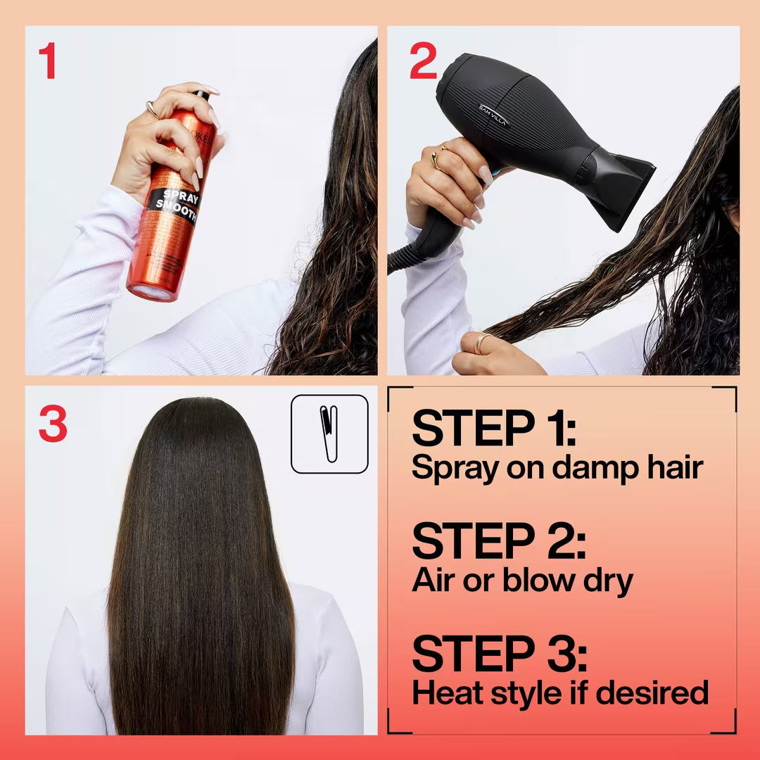 Spray Smooth Anti-Frizz Spray with Heat Protection 7.5 oz