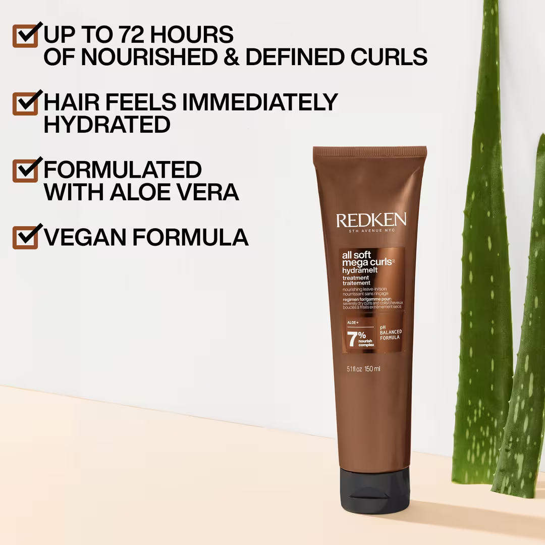All Soft Mega Curls Hydramelt Leave-In Treatment 5.1 oz
