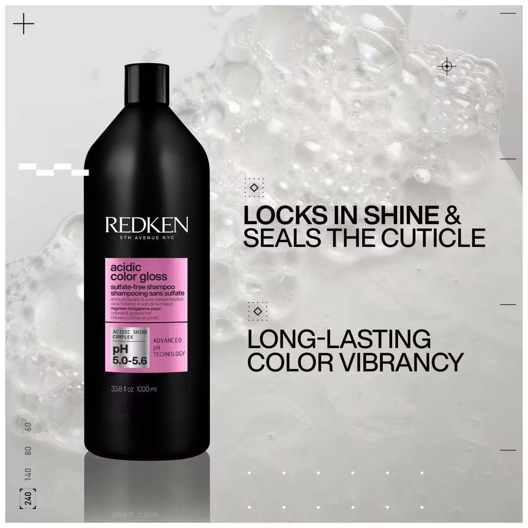 Acidic Color Gloss Sulfate Free Shampoo
