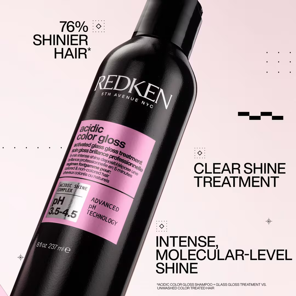 Acidic Color Gloss Activated Glass Gloss Treatment 8 oz