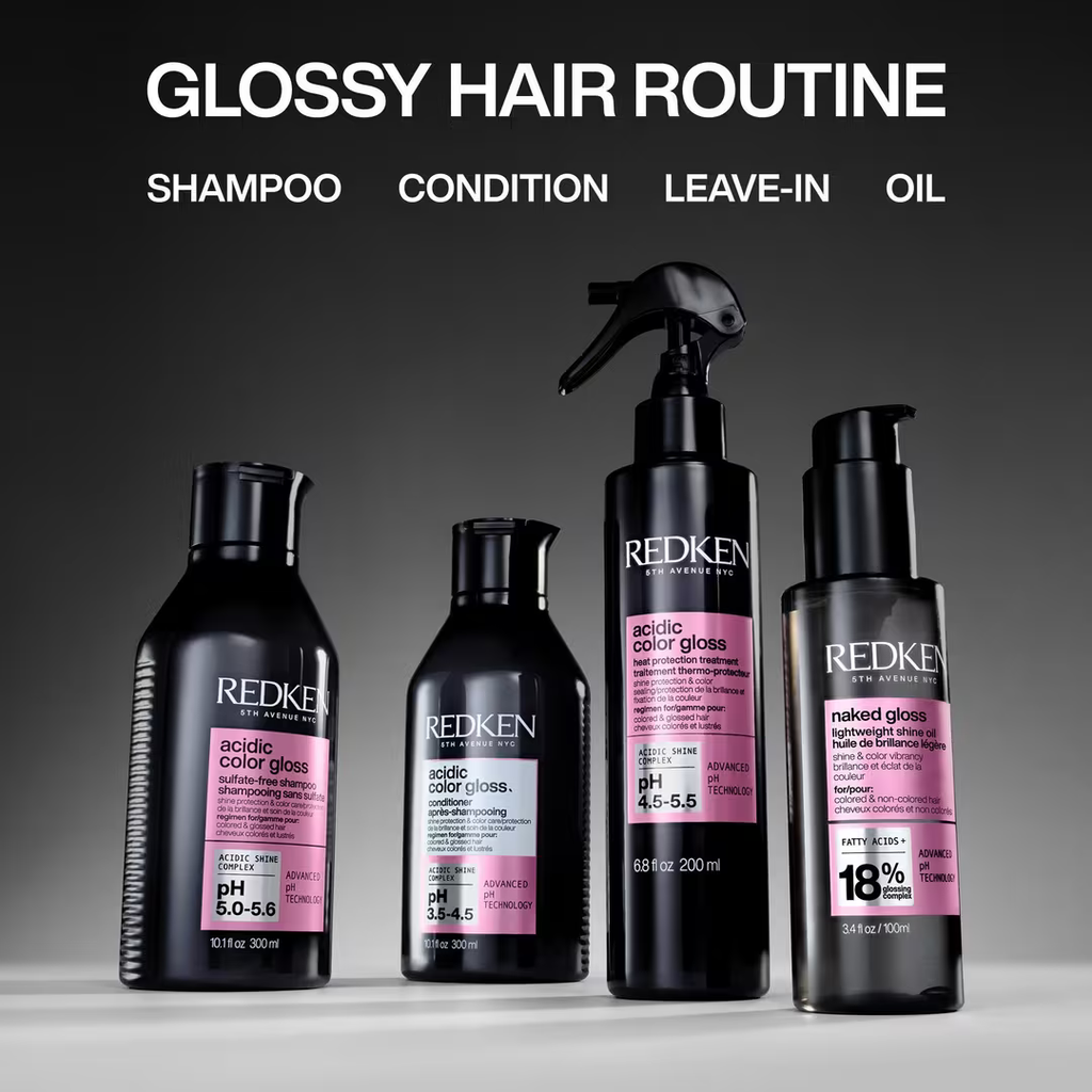 Naked Gloss Lightweight Hair Oil for Shine and Frizz Control 3.4 oz