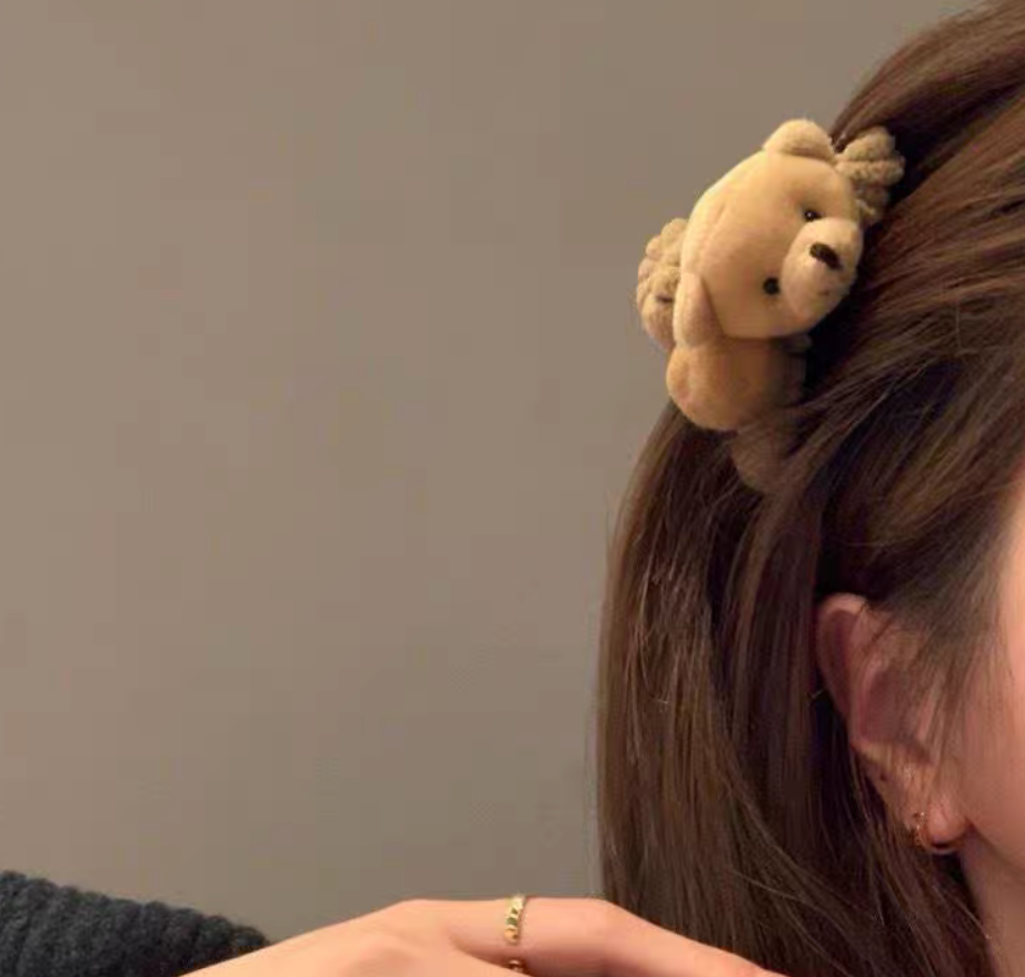 Bear Hair Clip