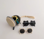 Foldable Bear Kids Sunglasses