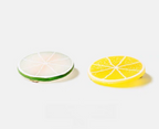 Citrus Slice Hair Clips