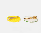 Citrus Slice Hair Clips