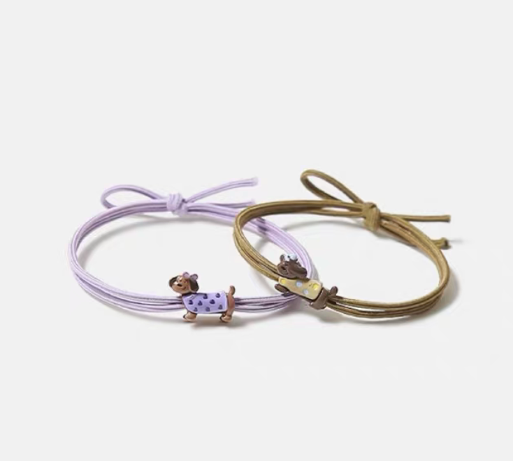 Playful Puppy Hair Tie
