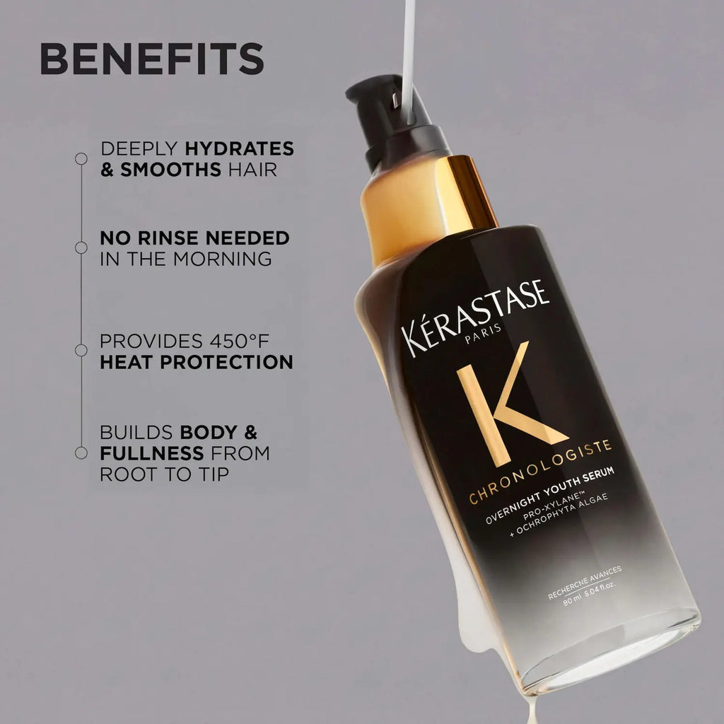 Chronologiste Overnight Youth Serum for Dry, Thin, Aging Hair 3.04 oz / 90 ml