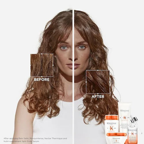 Nutritive Heat Protecting Styling Cream for Dry Hair