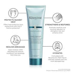 Resistance Heat Protectant Leave-In Styling Cream for Damaged Hair 5.1 oz/ 150 mL