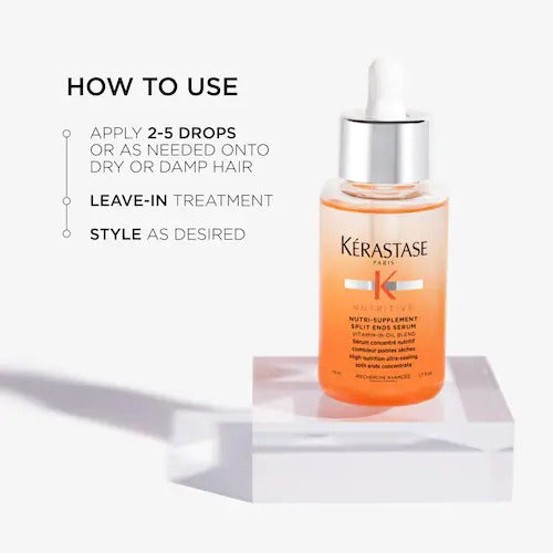Nutritive Hydrating Split Ends Serum for Dry Hair