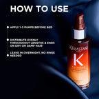 Mini Nutritive 8H Magic Night Serum Hydrating Treatment for Dry Hair
