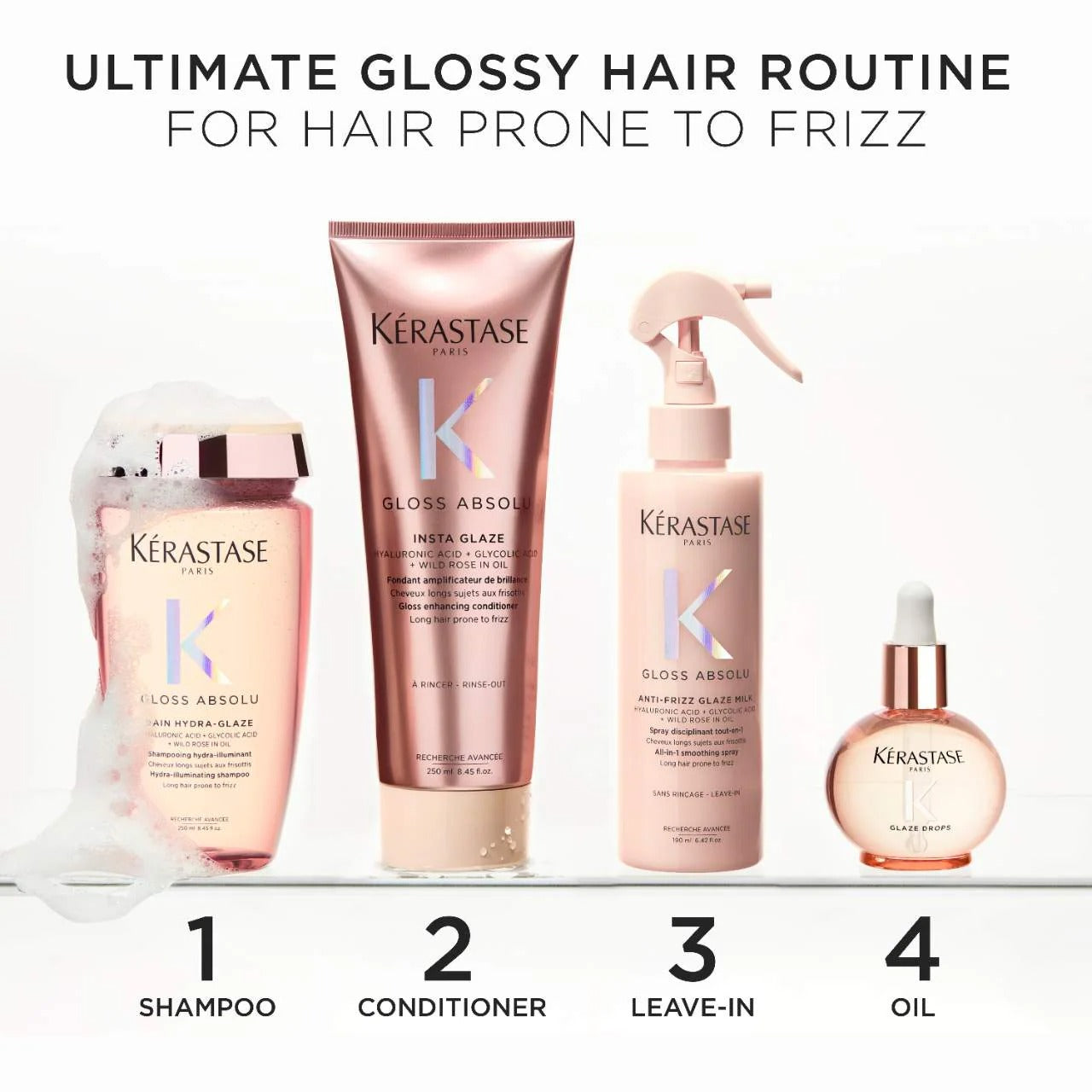 Gloss Absolu Glaze Drops Anti-Frizz Hair Oil 1.52 oz / 45 mL