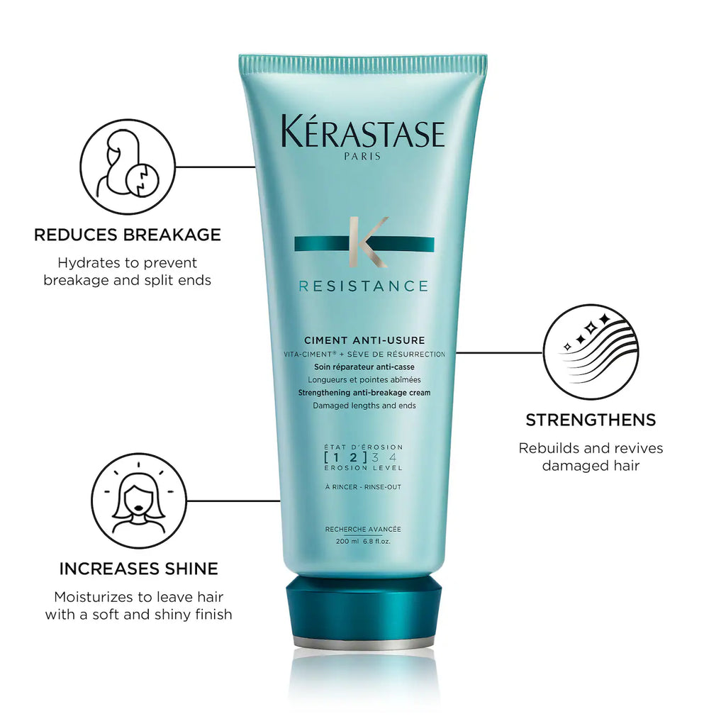 Resistance Strengthening Conditioner for Damaged Hair from Heat Styling