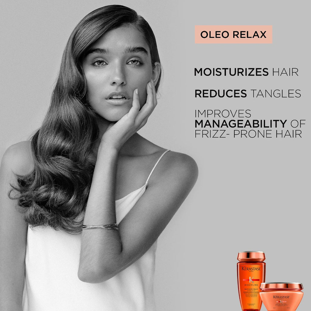 Discipline Oleo-Relax Anti-Frizz Shampoo 8.5 oz/ 250 mL