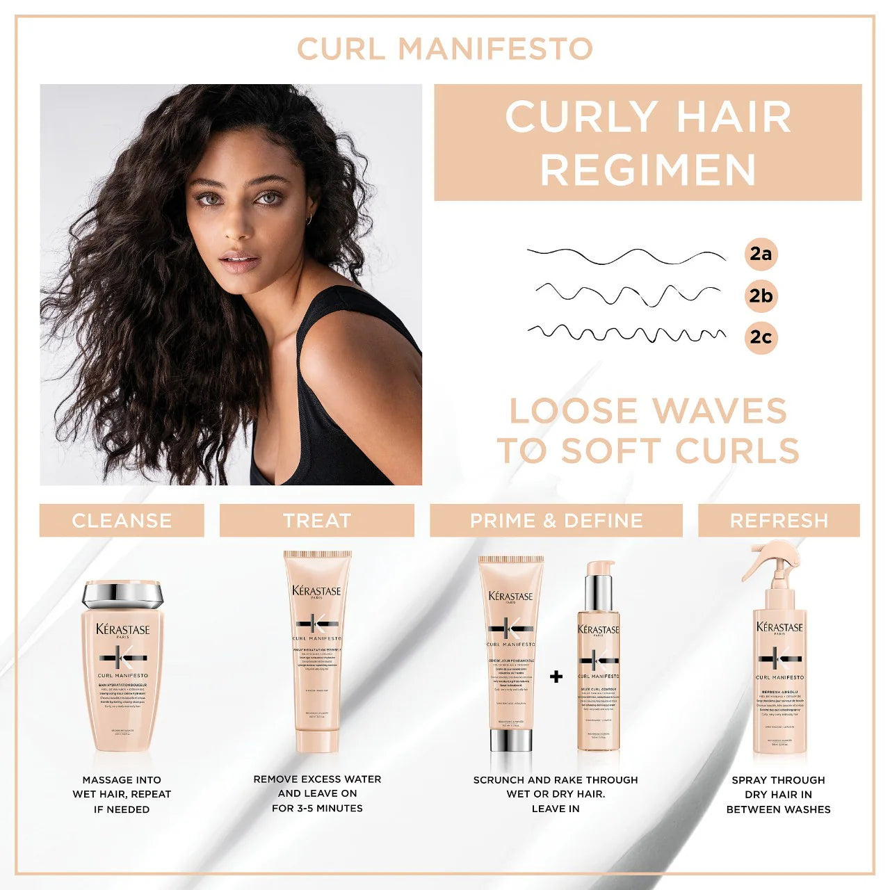 Curl Manifesto Lightweight Conditioner for Curly Hair