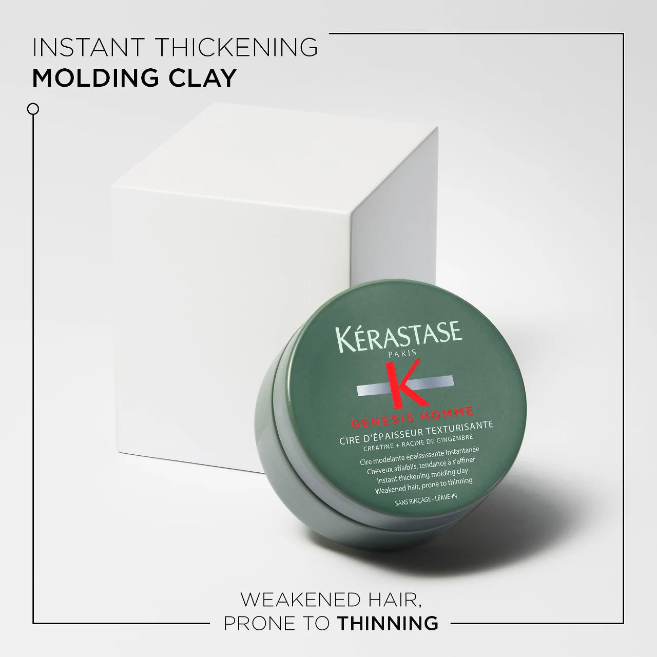 Genesis Homme Light-Hold Styling Wax Pomade